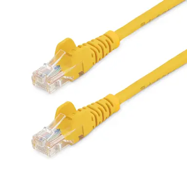StarTech.com 10 ft Yellow Cat5e UTP Patch Cable