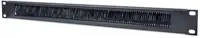 Intellinet 1U, with Brush Insert Cable Entry Panel for Network Cabinets, Black, image 3