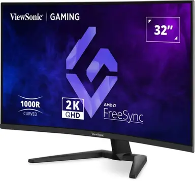 ViewSonic 32 in Curved 1440P 1MS 180HZ Gaming Monitor with Freesync, image 8