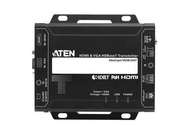 Aten Hdmiand VGA/AUDIO Hdbaset Transmitter W/ Irand Serial And Poh, image 8