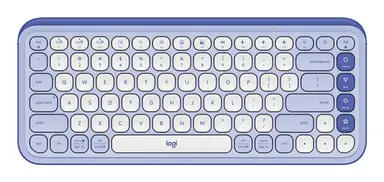 Logitech Pop Icon Keys (Lilac & Off-White), image 4