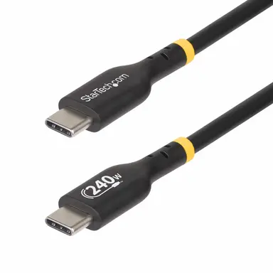StarTech.com 10 ft (3M) USB-C Charging Cable, Charge & Sync, 240W (5A) PD Epr, USB 2.0 Laptop, image 4