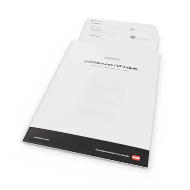 Synergy Micro Solution Patchbox IS A Paper Label Set Designed AS AN Accessory for Patch Pan, image 6