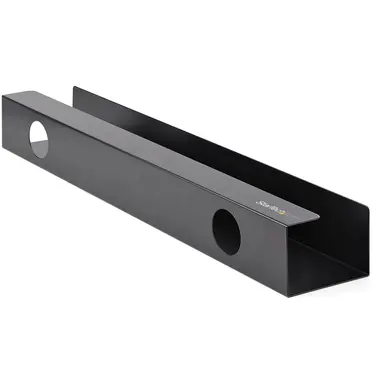 StarTech.com Steel Under-Desk Cable Management Tray/Holder; 23.6 in X 4.5 in X 3 in (LXDXH);, image 7
