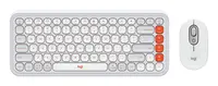 Logitech Pop Icon Combo (Off-White & Orange), image 3