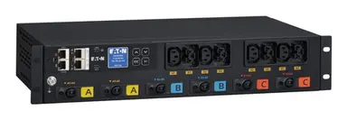 Eaton Universal-Input Metered Rack PDU G4, 200-415V, 12 C13 and 12 C39 Outlets, Input