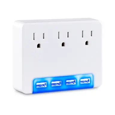 CyberPower Systems (USA) 4 USB 3.4A Ports Multi Color Glow 1-Year Warranty, image 7