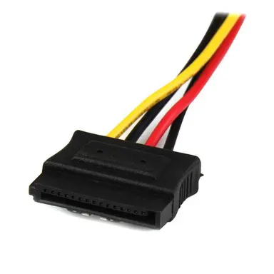 StarTech.com Power Two SATA Drives from a Single LP4 Power Supply Connector - LP4 to Dual Sat, image 7