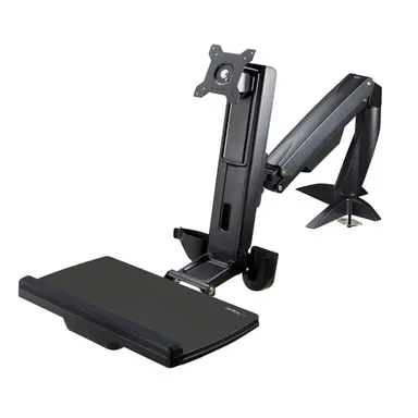 StarTech.com Desk Mount Sit-Stand Monitor Arm Supports Single VESA Display up to 27IN/17.6LB, image 4