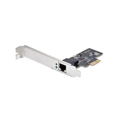 StarTech.com 1-Port 2.5GBPS Nbase-T PCIe Network Card, Intel I225-V, Single-Port Computer Net