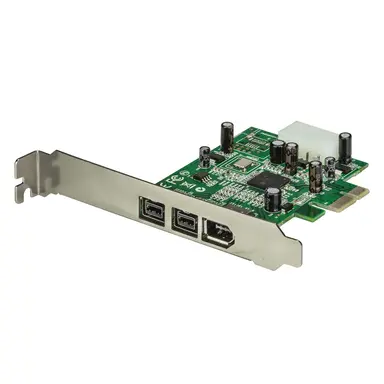 StarTech.com Add 2 Native Firewire 800-Ports to Your Computer Through a PCI Express Expansion