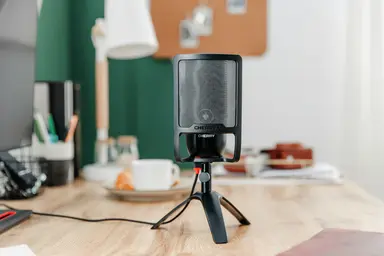 Cherry Americas The Cherry UM Pop Filter Filters Out Plosive Sounds That Create Pops OR Hisses W, image 6