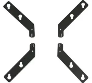 Peerless Industries Adaptor Plates - Black - Maintains Slim Design Ofthe Original Mount, Whileexpand