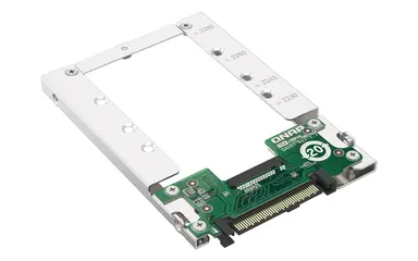 Qnap U.2 NVME to M.2 NVME SSD PCIE Adapter H : 7MM, image 7