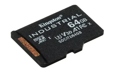 Kingston 64GB Microsdxc Industrial C10 A1 Pslc Card + SD Adapter, image 8