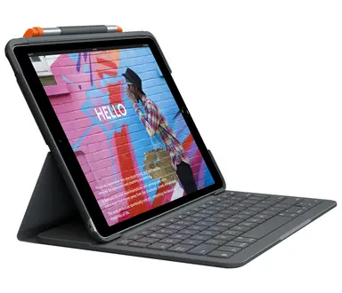 Logitech Slim Folio iPad Keyboard Cover, image 7