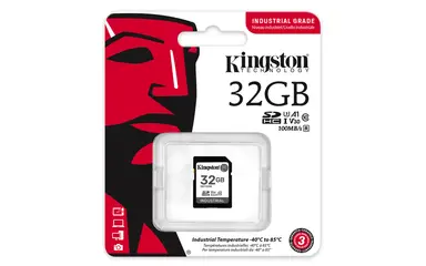 Kingston 32GB Sdhc Industrial -40C to 85C C10 Uhs-I U3 V30 A1 Pslc, image 7