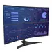 Peerless Industries Desktop Stand - Matte Black - Internal Cable Management Conceals All Cabling, image 5