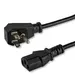 StarTech.com 15 ft (4.5 m) 18AWG Flexible Computer Power Cord W/ Flat NEMA 5-15P and IEC 60320, image 5