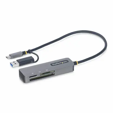 StarTech.com USB 3.0 Multi-Media Memory Card Reader, SD/Microsd/Compactflash Card Reader