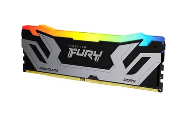 Kingston 24GB 8400MT/S DDR5 CL40 Cudimm Fury Renegade RGB Silver XMP, image 2