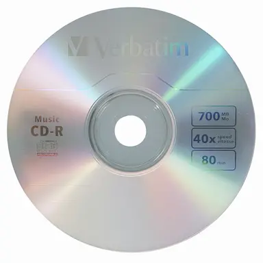 Verbatim Americas CD-R - 700 MB - 52X - 80 Minutes - Storage Media - CD-Recordable Disks Are Write, image 3
