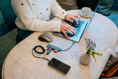 Verbatim Americas USB-C Essentials Multiport Hub- 6-Ports, image 5