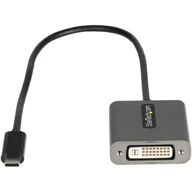 StarTech.com USB-C to DVI-D Adapter/Converter Single-Link (DVI-I Connector Digital Only) - 4K, image 6