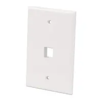 Intellinet 1-Outlet Oversized Keystone Wall Plate, image 3