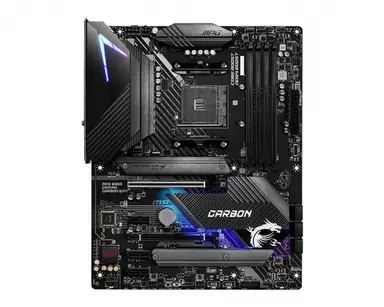 MSI Computer MPG B550 Gaming Carbon Wi-Fi, AMD B550, Black/Matt, ATX, AM4, Supports 3RD Gen AMD Ryz, image 3