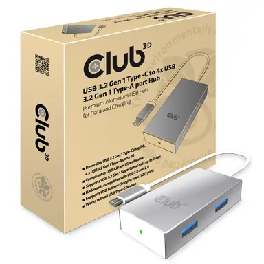 Club 3D B.V Sensevision USB 3.0 Type-C to Usb-A Data & Charge Hub IS A Compact Tool Which AD, image 7