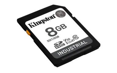 Kingston 8GB Sdhc Industrial -40C to 85C C10 Uhs-I U3 V30 A1 Pslc, image 6