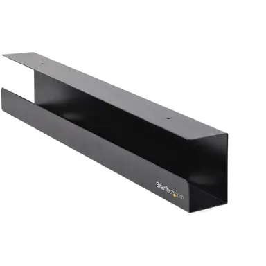 StarTech.com Steel Under-Desk Cable Management Tray/Holder; 23.6 in X 4.5 in X 3 in (LXDXH);, image 4