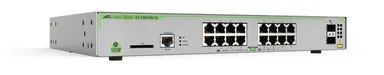 Allied Telesis L2+ Managed, 16 X 10/100/1000MBPS, 2 X SFP Uplink, 1 Fixed AC Power Supply US PO, image 4
