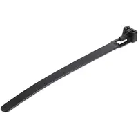 StarTech.com 100 Pack of Resealable Zip Ties - 5 in - Black, image 3