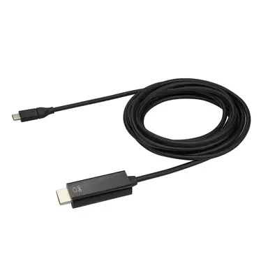 StarTech.com Black 10FT/3M USB Type C DP Alt Mode HBR2 to HDMI 2.0 Cable 4K 60HZ/1080P / 7.1, image 6