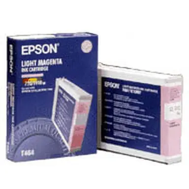 Epson Print Ink Cartridge - Light Magenta - 28 PAGE(S) A1 @ 40 % Coverage 720 Dpi 3800 Page, image 4