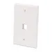 Intellinet 1-Outlet Oversized Keystone Wall Plate, image 4
