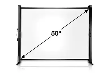 Epson ES1000 Ultra-Portable Tabletop Projection Screen, image 4