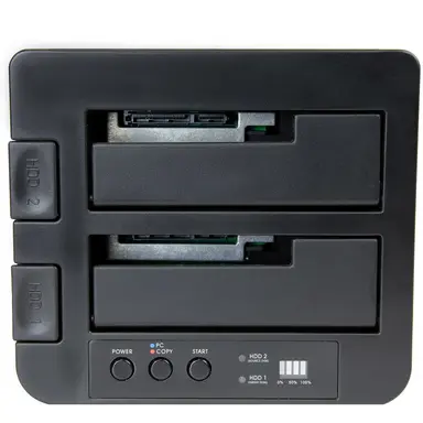 StarTech.com Dual Bay Hard Drive Duplicator Docking Station; External Backup / Recovery / Clo, image 8