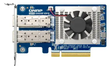 QNAP Dual-Port SFP28 25GBE Network Expansion Card, Low-Profile Form Factor, PCIe GEN4, image 7