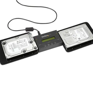 StarTech.com 1:1 Standalone SATA Hard Drive Duplicator/Eraser Performs Disk Cloning/Erasing, image 8