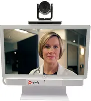 HP Poly Telehealth Station: G7500 with Eagleeyeiv 12X and 24 Inch Touch Display, image 3