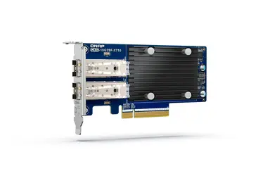 QNAP Dual-Port SFP+ 10GBE Network Expansion Card, Low-Profile Form Factor, PCIe GEN3