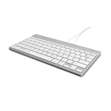 R-Go Compact Break Keyboard, Qwerty (US), Wired, White, image 6