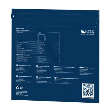 Arctic Cooling Thermal Pad Basic 100X100X0,5 Pack of 4, image 7