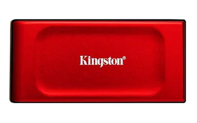 Kingston 1TB XS1000 Red External USB 3.2 Gen 2 Portable Solid State Drive, image 4