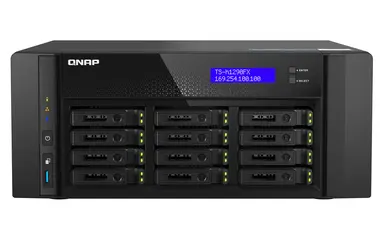 Qnap 12-BAY All-Flash Desktop NAS AMD Epyc 7232P (UP to 3.2GHZ) 12 X 2.5 U.2 N