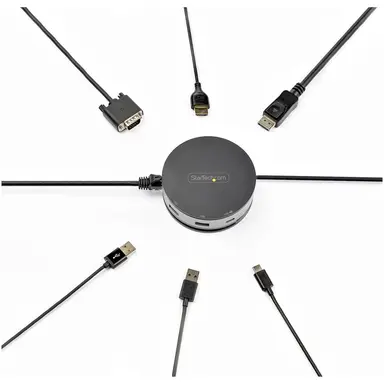 StarTech.com 10GBPS USB-C Mini Dock - Single 4K 60HZ Monitor W/ DisplayPort 1.4 Host, image 7