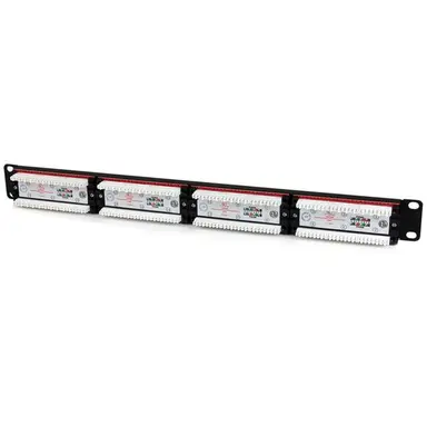 StarTech.com Patch Panel - Bronze - Blackorganize up to 24 Cat6 Patch Cables - 110 Type Patch, image 7